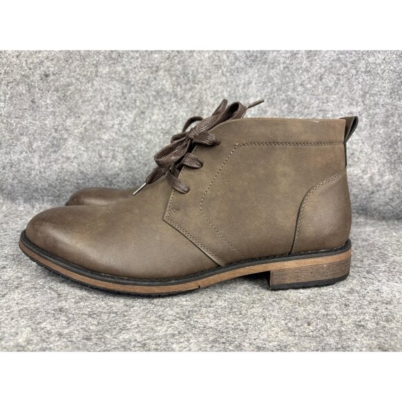 Perry Ellis Chukka Boots Mens Size 11.5 Brown Callaway Lace Up PSAN211108-2 - Picture 1 of 9